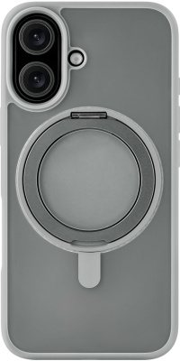 Клип-кейс uBear Clip 360 Mag Case для Apple iPhone 16 Gray