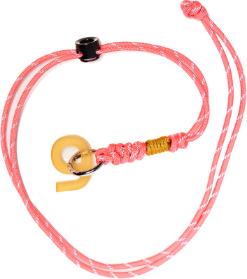 шнурок плетёный розовый