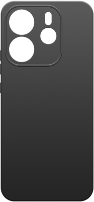 Клип-кейс BoraSCO Silicone Case для Xiaomi Redmi Note 14 4G Black