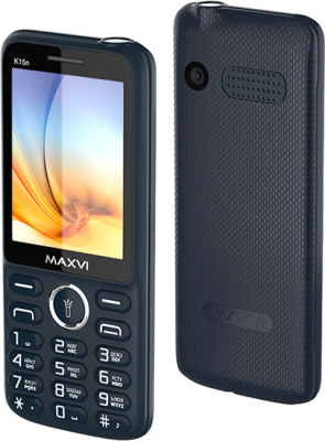 Мобильный телефон Maxvi K15n 4G Blue