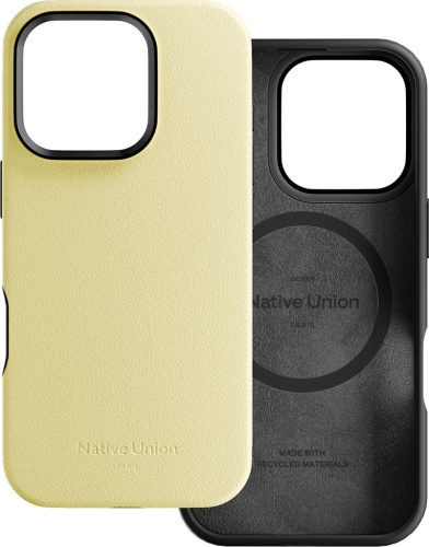 Клип-кейс Native Union Active Case для Apple iPhone 16 Pro Lemon