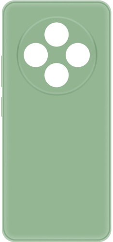 Клип-кейс Krutoff Silicone Case для Xiaomi Redmi 14C Green