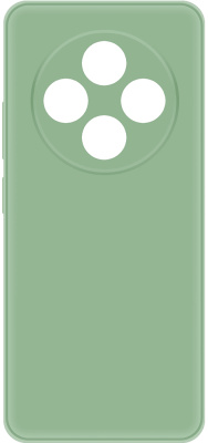 Клип-кейс Krutoff Silicone Case для Xiaomi Redmi 14C Green