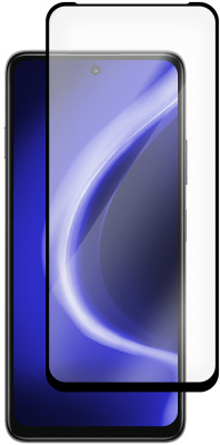 Защитное стекло Krutoff Premium для Huawei Nova Y73 Чёрное