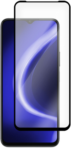 Защитное стекло Krutoff Premium для Honor X6c Чёрное