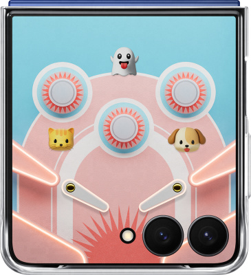 Клип-кейс Samsung Flipsuit Case Z Flip7 Прозрачный