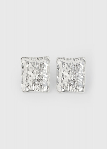 Серьги-пусеты, Серебряный