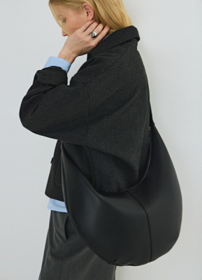 Сумка из искусственной кожи, Черный