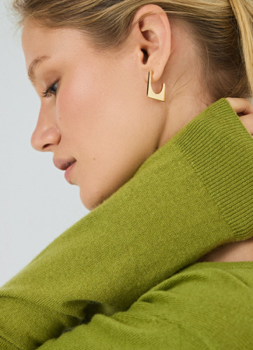 Серьги, Золотой