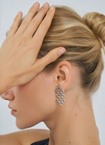 Серьги, Серебряный