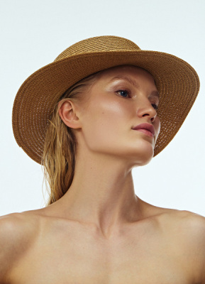 Соломенная шляпа, Бежевый