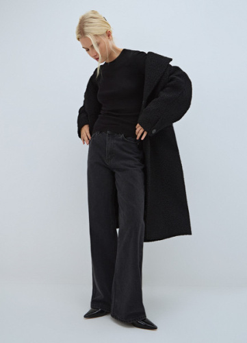 Широкие джинсы, Серый