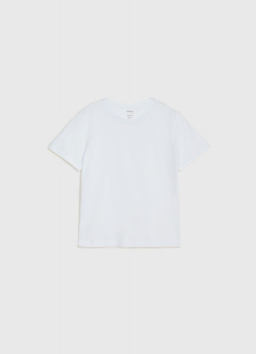 Футболка из хлопка для мальчиков, Белый