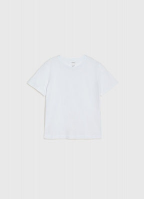 Футболка из хлопка для мальчиков, Белый