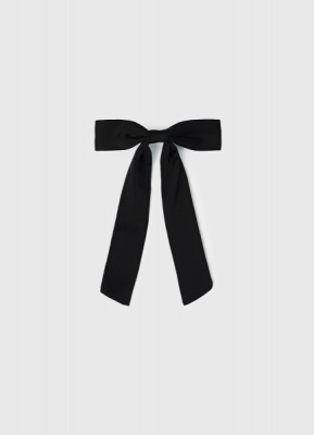 Заколка-бант для девочек, Черный