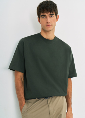 Футболка оверсайз, Зеленый