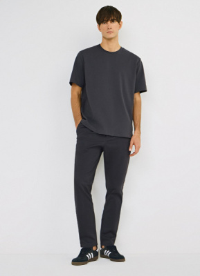 Брюки из твила, Серый