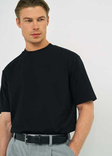 Футболка из хлопка, Черный