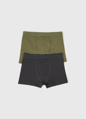 Трусы для мальчиков, 2 шт., Зеленый