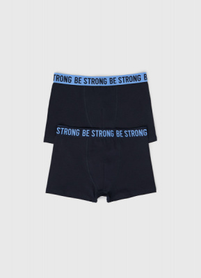 Трусы для мальчиков, 2 шт., Синий