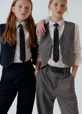 Рубашка для девочек, Белый