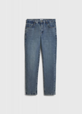 Зауженные джинсы, Синий