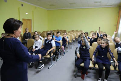 Залог крепкого здоровья: школьникам рассказали о правильном питании ко Дню качества /    