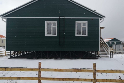 В селе Березовка Среднеколымского района введут в эксплуатацию шесть жилых домов /   Среднеколымский Республика Саха (Якутия)