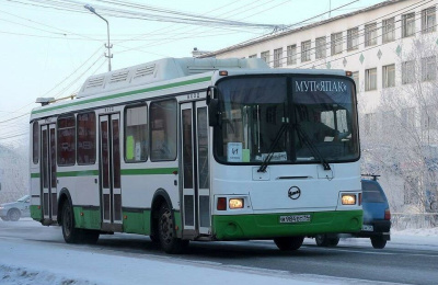 В Якутске возобновили движение автобусов по улице Якова Потапова /  Якутск Якутск Республика Саха (Якутия)