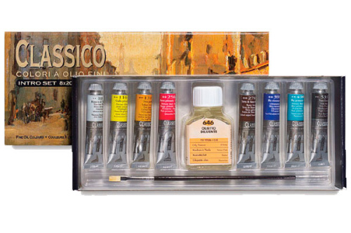 Набор масла Maimeri "Classico" 8 цв*20 мл