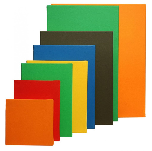 Холст на подрамнике Альбатрос 40х50 см, грунт зеленый, хлопок 100%