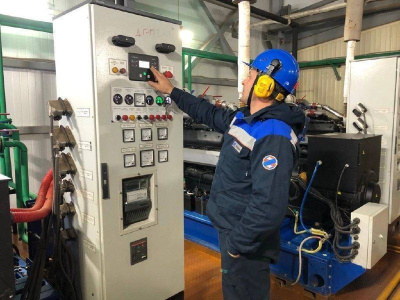 Автоматизированная электростанция заработала в якутском селе Чапаево /    