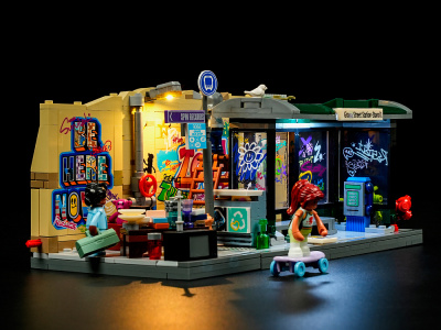 F9066 Конструктор Граффити на автобусной остановке