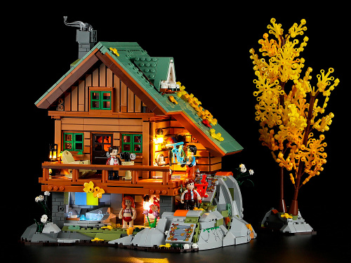 F9035 Конструктор Горная хижина