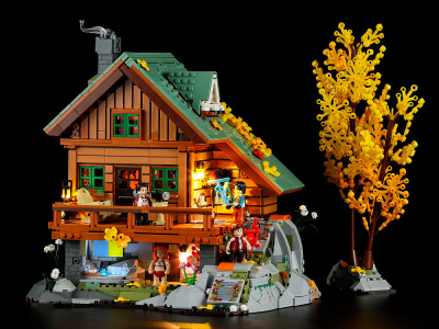 F9035 Конструктор Горная хижина