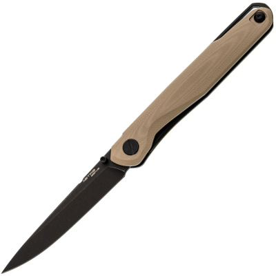 Нож Mr.Blade Astris Gen.2 blackwash сталь D2, рукоять Tan G10