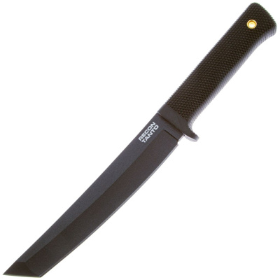 Нож с фиксированным клинком Cold Steel Recon Tanto, сталь SK-5, рукоять резина, черный