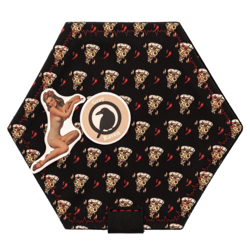 Хэнк Grey Raven "Горячая пицца", шестиугольный