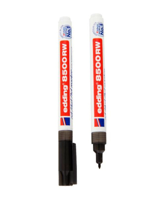 Маркер для CD-RW Edding "8500" 1 мм с круглым наконечником, черный