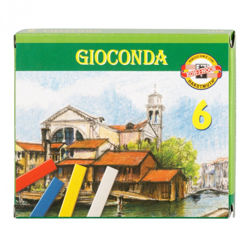 Набор масляной пастели прямоугольной Koh-I-Noor "Gioconda" 6 цв