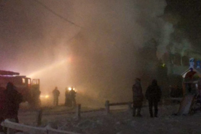 Неисправный обогреватель стал причиной крупного пожара с пострадавшими в Чурапче /    