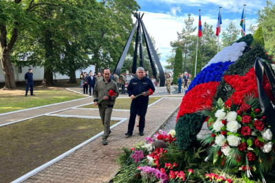 В Новгородской области предали земле останки якутян, погибших в битве на Ильмене / ЯСИА  Старорусский Новгородская область