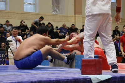 В Якутске сенсационным стартом таттинцев начался Кубок Федерации по мас-рестлингу /  Якутск Якутск Республика Саха (Якутия)