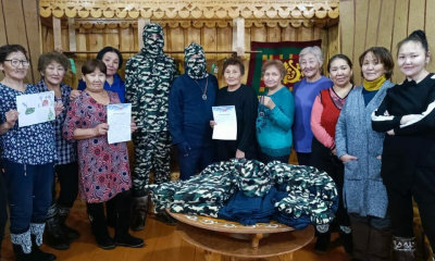 Мастера из Верхоянского района Якутии изготовили тёплые вещи для участников спецоперации /   Верхоянский Республика Саха (Якутия)