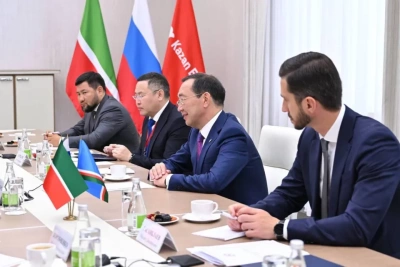 Глава Якутии встретился с президентом Татарстана Рустамом Миннихановым / ЯСИА   Республика Татарстан