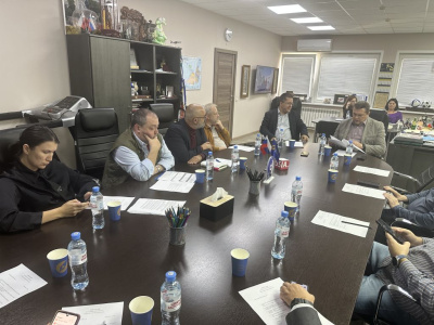 Сегодня в Москве состоялось очередное заседание секретариата Союза журналистов России /    