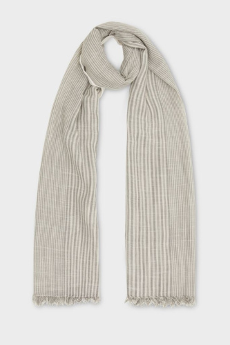 Шарф в полоску из вискозы