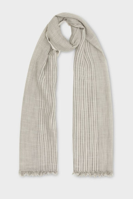 Шарф в полоску из вискозы