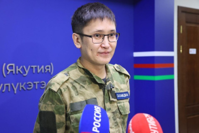 Военкор Николай Борисов: «Наши солдаты чувствуют поддержку якутян» / Айаал Аргунов   