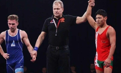 Четверо якутян стали чемпионами Беларуси по борьбе / Дьулустаан Сергеев   